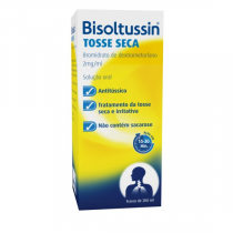 Bisoltussin Tosse Seca, 2 mg/mL-200 mL x 1 sol oral mL