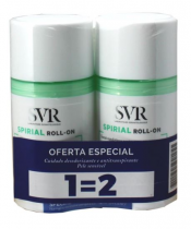 SVR Spirial Duo Roll-on Desodorizante 50 ml com Oferta da 2 Embalagem