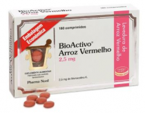 Bioactivo Arroz Vermelho 2.5 mg Comprimidos 180 Unidade(s) Embalagem econmica